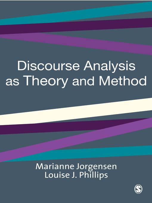 Upplýsingar um Discourse Analysis as Theory and Method eftir Marianne W Jorgensen - Biðlisti